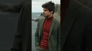 Finn Donegal Tweed 2-Piece Suit in Green Salt & Pepper