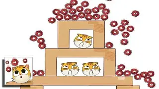 Hide Cat: Tap To Save - All Levels - Gameplay Walkthrough Android,iOS