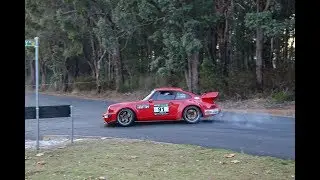 Targa South West 2018 -- Pump Hill Stage - Porsche 964 3.8 RSR Replica