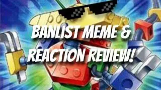 Yu-Gi-Oh! June 2020 Banlist Meme & Reaction Review!