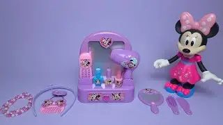 Disney Minnie Mouse Beauty Salon Set Satisfying with Unboxing Compilation Toys ASMR