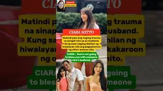 CIARA SOTTO ONCE SAID: GOD IS NOT GOING TO BLESS YOU WITH SOMEONE ELSE'S HUSBAND #shorts