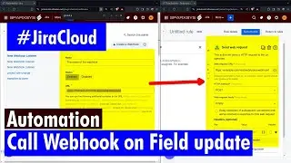 Jira Cloud Automation - Call Webhook on Field update