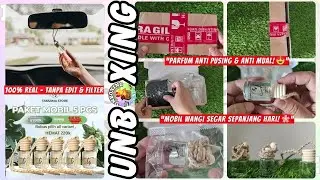 Unboxing Parfum Mobil Variasi Aroma | Wangi Segar, Anti Pusing & Anti Mual untuk Perjalanan Nyaman 🚗