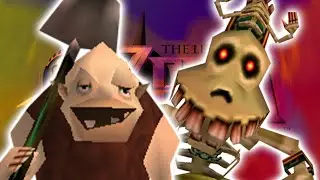 The very scary graveyard episode of Zelda: Majora's Mask...