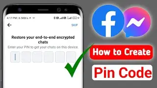 How to Create Facebook Messenger Pin Code || Facebook Messenger Security Update