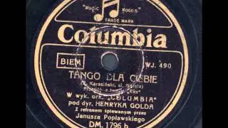Janusz Popławski - Tango dla ciebie (Tango)