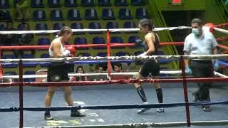 Eveling Ortega GDU vs Susana Panameño - Pinolero Boxing
