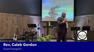 Stop Asking and Thinking Too Small - Reverend Caleb Gordon - March 13, 2022, Morning Service