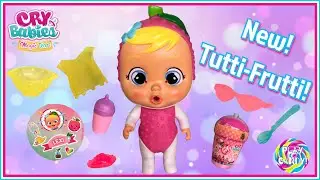 NEW WAVE Tutti Frutti🍉🍋Series🍇🍏Cry Babies Magic Tears Bebes Llorones! Fruity Smell & jelly tears