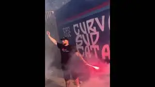 Ultras Napoli, Catania, Genoa e Ancona ricordano CIRO ESPOSITO 🌹💙