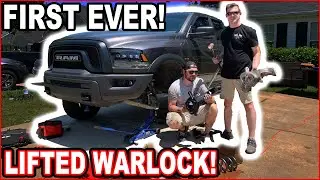 WORLD'S FIRST LIFTED RAM 1500 WARLOCK EDITION