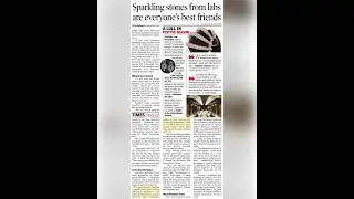 A very well researched article with great insights on Lab-Grown Diamonds