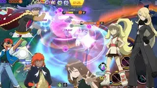 My Team vs Cynthia's Team | Gengar Trainer MVP🌟 | Pokemon Unite