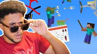 REAGINDO A MELHOR ANIMAÇÃO DE MINECRAFT PARTE 7