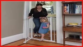 Summer Everywhere Extra Tall & Extra Wide Walk-Thru Safety Baby Gate