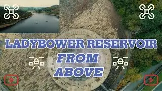 LADYBOWER RESERVOIR IN 4K | Stunning Autumn Drone Footage in the Peak District 🍂