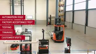 Automation dojo - Autopilots aan het werk - AGV Toyota Material Handling