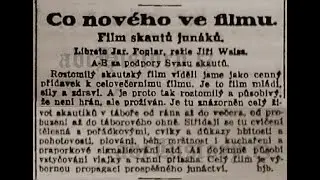 Pojď s námi! Skautský film, 1937.
