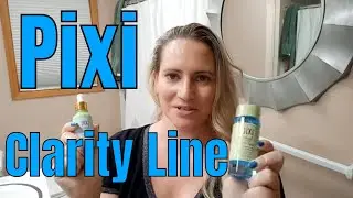 Finally, a Pixi Line W/O Fragrance!  Pixi Clarity Tonic, Lotion, Cleanser & Concentrate Serum Review
