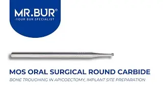 MOS Oral Surgical Round Carbide Bur FG | MR.BUR