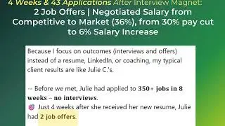 Not getting interviews? Turn around your job search for just $7.00. Link in the first comment. 