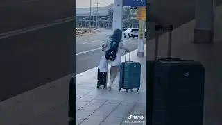 She has places to be lmao 🏃&zwj;♀️💨🛫