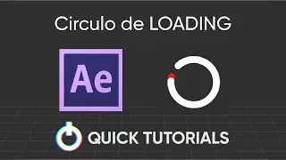 Como animar el Circulo de LOADING en After Effects. Pasos simples y rapidos