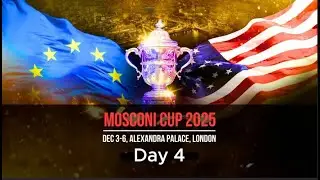 FULL HIGHLIGHTS 🔥🏆 MOSCONI CUP 2025, DAY 4, GAME 12-14