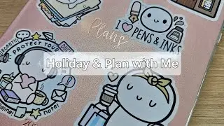 Plan with Me | Plans by Just Scribble | Holiday Journaling