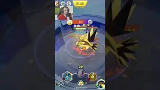 Pokemon Unite Zeraora Guide Gameplay 17 #shorts