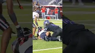 🏈 FAB FROSH: Tracen James (class of 2029) makes the tackle