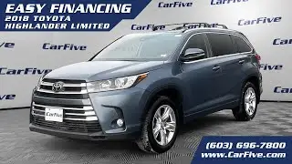 2018 Toyota Highlander Limited 3.5L V6 AWD