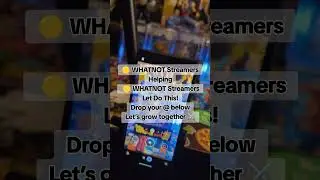 Whatnot Streamers 🔥 let's go! #fyp #whatnot #streamers #collectors #whatnotseller #whatnotlive