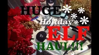 ELF WINTER 2017 HAUL!!! Whats new?!? (w/ swatches!)