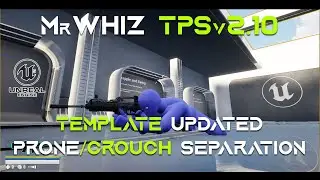 MrWhiz TPSv2.10 - Template Update - Prone/Crouch Separation #mrwhiz #unrealengine5 #gamedevelopment