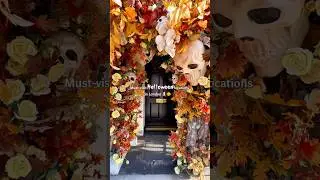 Must-visit Halloween locations in London🎃🕷️🕯️🕸️ #halloween