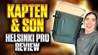 Kapten and Son Helsinki Pro Backpack Review [NEW AND IMPROVED!]