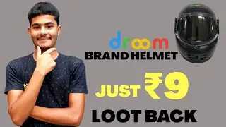 LOOT BACK DROOM 9RS HELMET SALE LIVE