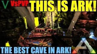 The Best Cave In ARK Jungle Dungeon Ragnarok | VsPVP: This Is ARK | ARK: Survival Evolved! | S4:EP10