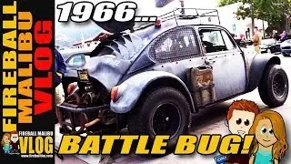 1966 VOLKSWAGEN BAJA BATTLE BUG! - FIREBALL MALIBU VLOG 947