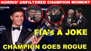 Чемпионский момент Ландо Норриса без цензуры | Чемпион выходит из-под контроля: превращает правил...