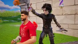 Is 'Edward Scissorhands' PAY 2 LOSE In Fortnite⁉️ 😬 (NEW Skin Gameplay & Review)