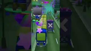 Talking Tom Gold Run Frosty Tom Runs The Skateboard In Bosses Las Vegas Night Events Android #shorts