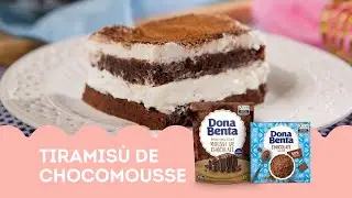 Receita de Tiramisù de Chocomousse | Cozinha Dona Benta