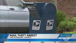 Mecklenburg Co. mail theft arrest