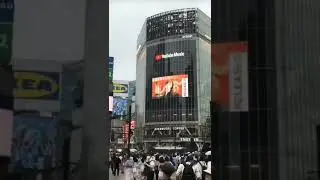 XG - MASCARA Billboard ad in Shibuya, Japan! ✨🇯🇵 #Short