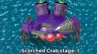 Boom Beach - Dr. T Scorched Mega Crab Stages 1-25 {2025 08 03}