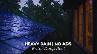 Heavy Rain and Thunder Sounds for Sleeping, Relaxing Storm Ambience for Deep Sleep and Inner Calm 10