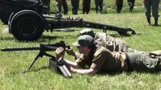 Live WWII Weapons Demonstration @ Museum of the American GI Living History Weekend 2016